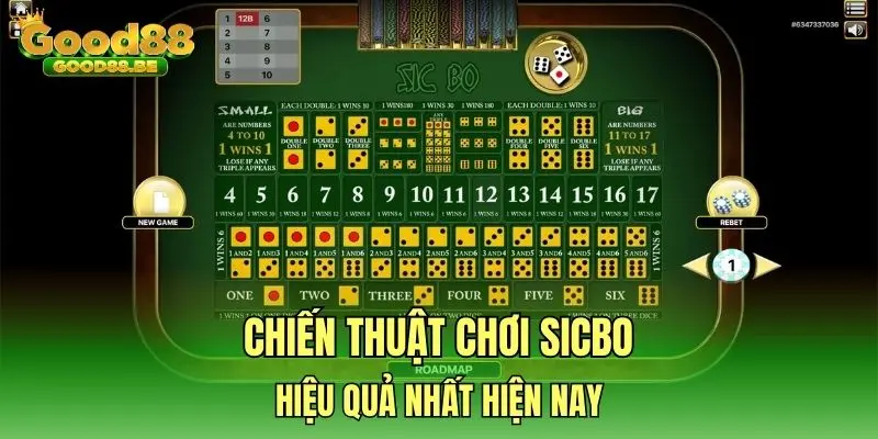 Chiến thuật chơi Sicbo hiệu quả nhất hiện nay