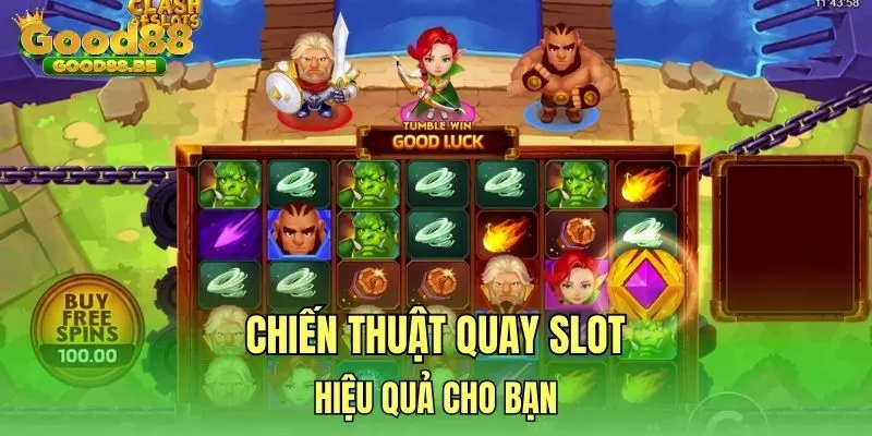 Chiến thuật quay slot hiệu quả cho bạn