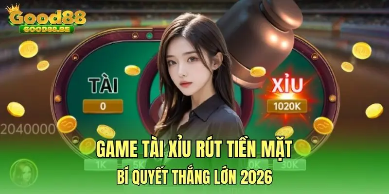 Game tài xỉu rút tiền mặt