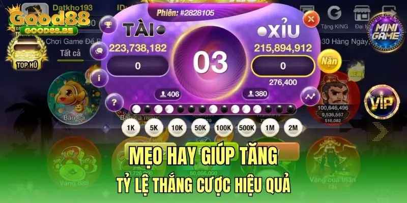 Mẹo hay giúp tăng tỷ lệ thắng cược hiệu quả